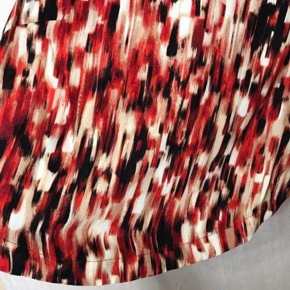 NWT Harlowe & Graham Abstract Print Top Small - Picture 3 of 9